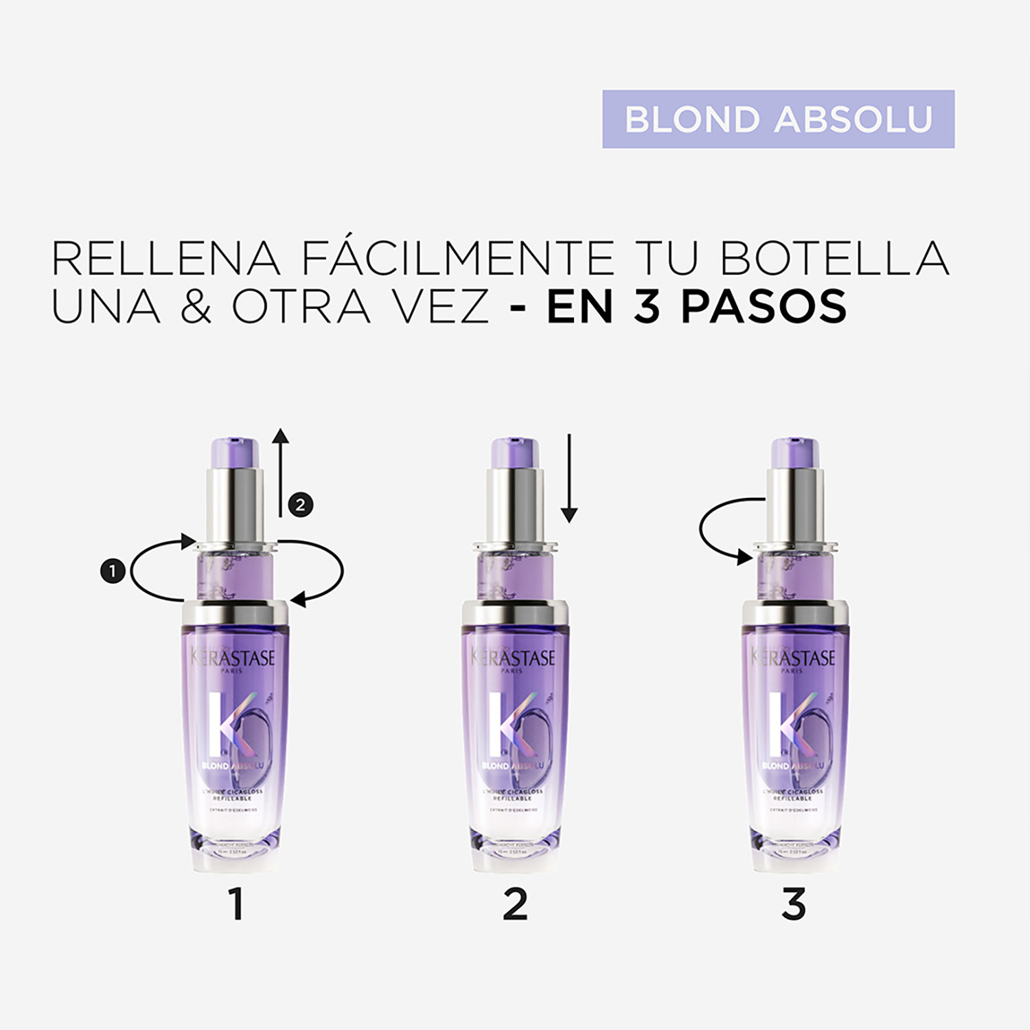 BLOND ABSOLU ACEITE CAPILAR PARA HIDRATAR EL CABELLO RUBIO BLOND ABSOLU HUILE CICAEXTREME (ACEITE CAPILAR CABELLO RUBIO)